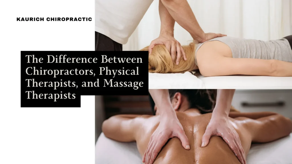 Chiropractic and massage therapy